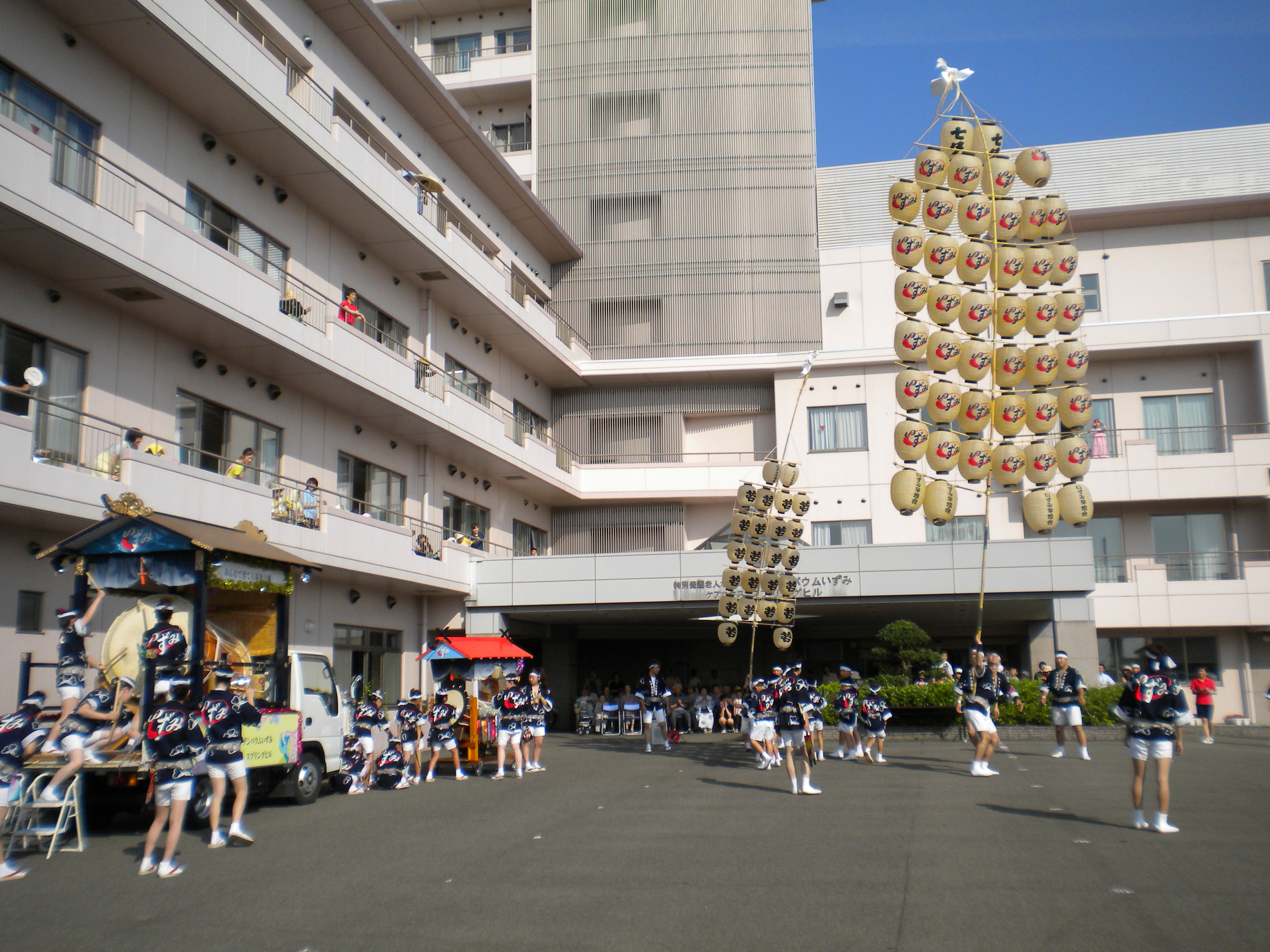 出陣式の風景