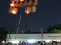 泉の夏祭りに参加