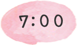 7：00